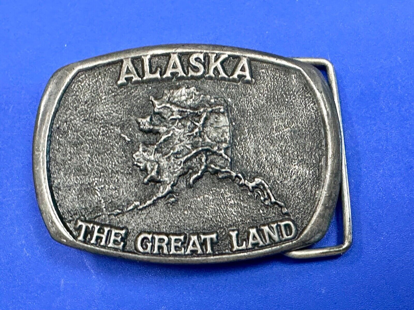 Alaska, The Great Land - Commemorative AK Frontier Arts belt buckle