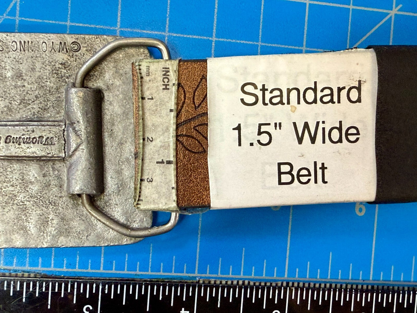 930 KAPR AM Radio Station Vintage 1976 Belt Buckle by Wyoming Studios Art Works