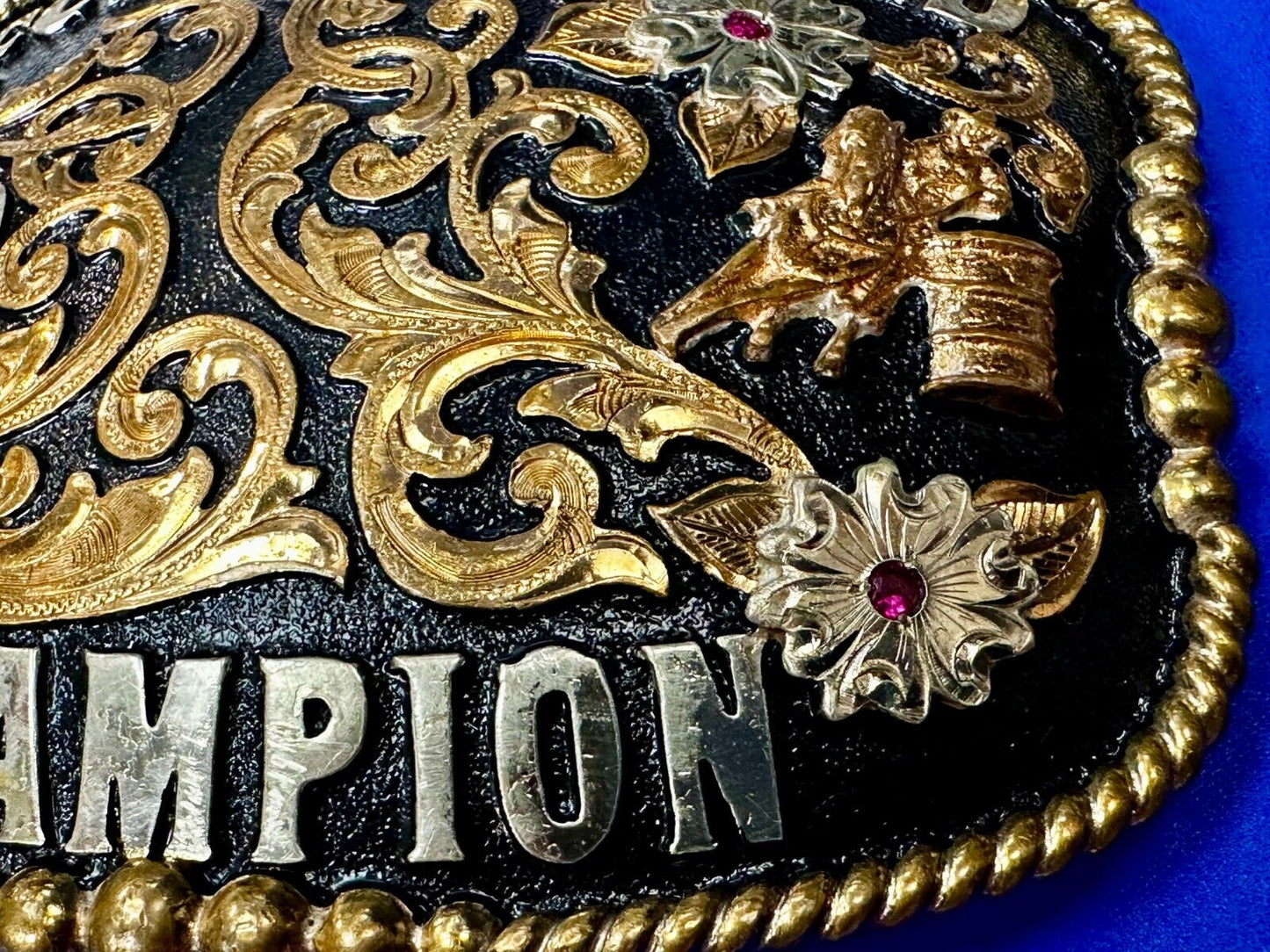 VCC All Around Champion 2009 Rodeo Trophy Belt Buckle by Cut Above Andy Andrews