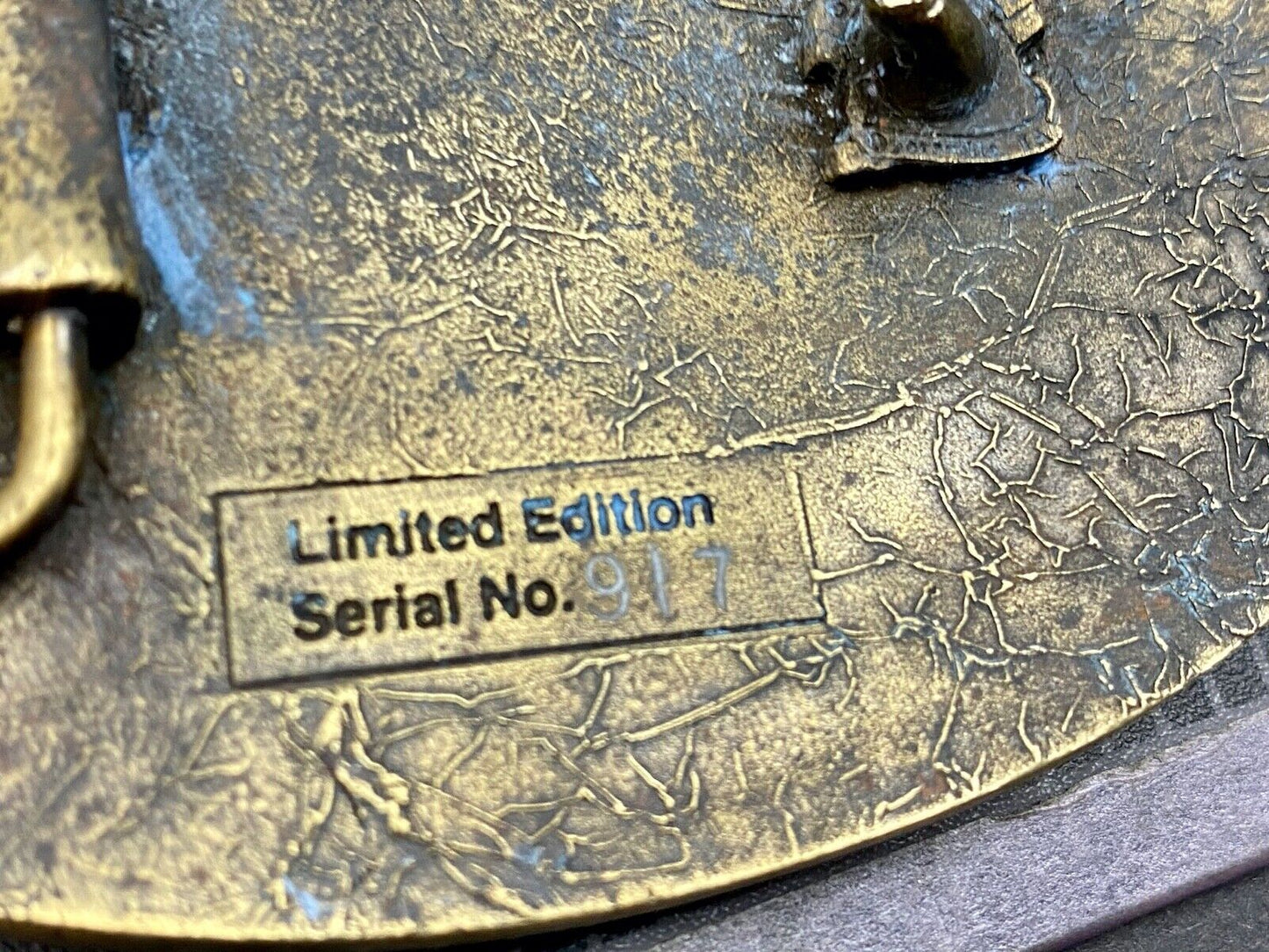 64 years - Tisco Tractor Implement Supply Spec Cast Farming Belt Buckle