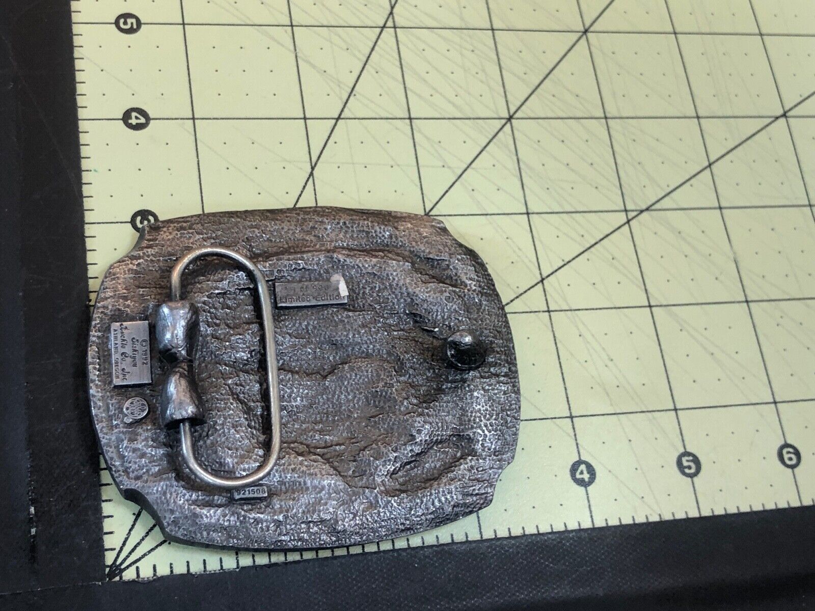 Vtg 1993, Rocky Mountain Brake Supply,  Casper WY, Elko NV, Siskiyou belt buckle