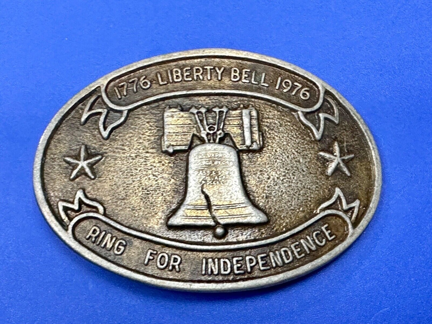 1976 Ring For Independence Bicentennial  LIBERTY BELL USA belt buckle