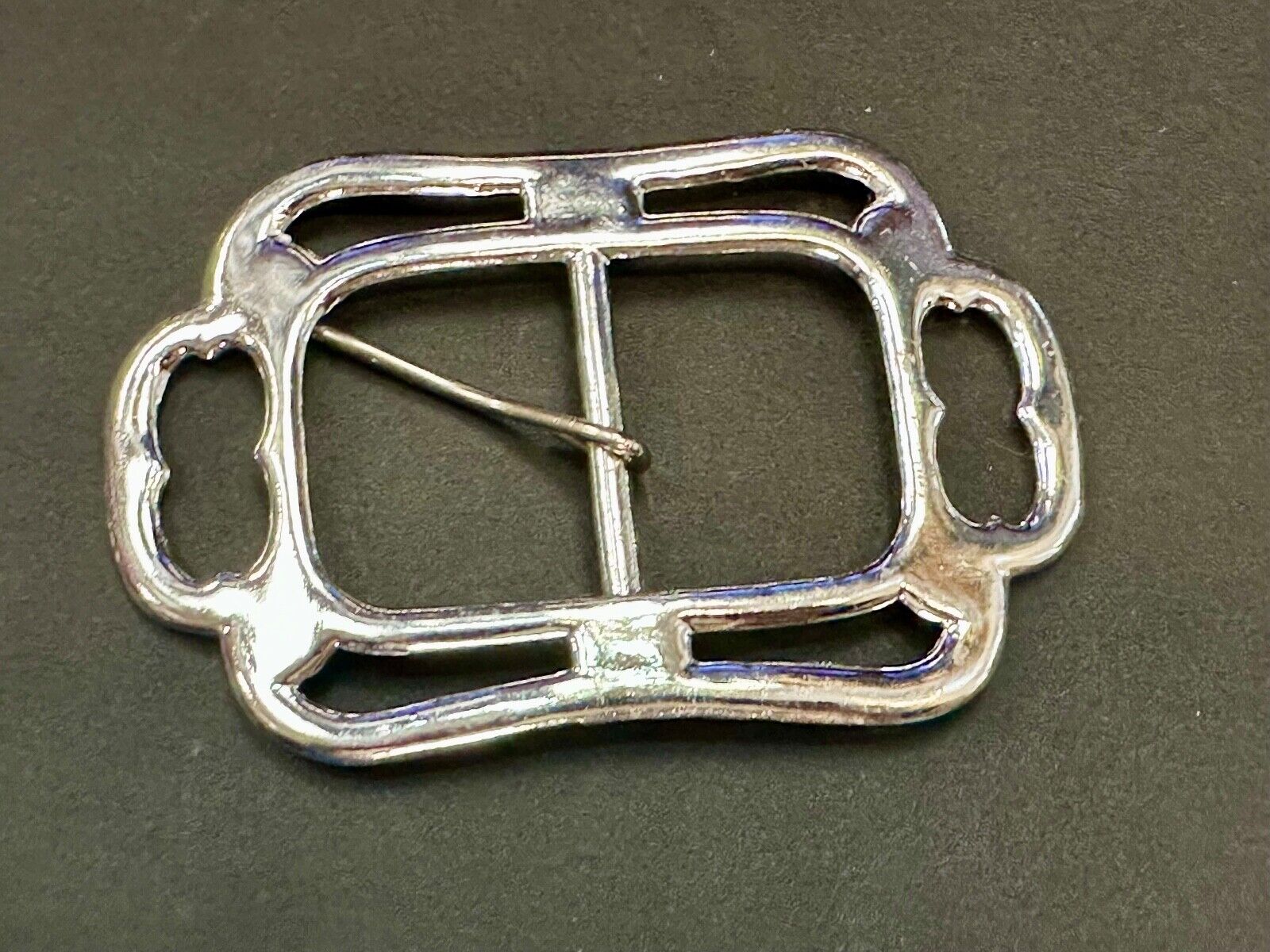 Unique Shape see through Replacement Metal belt buckle