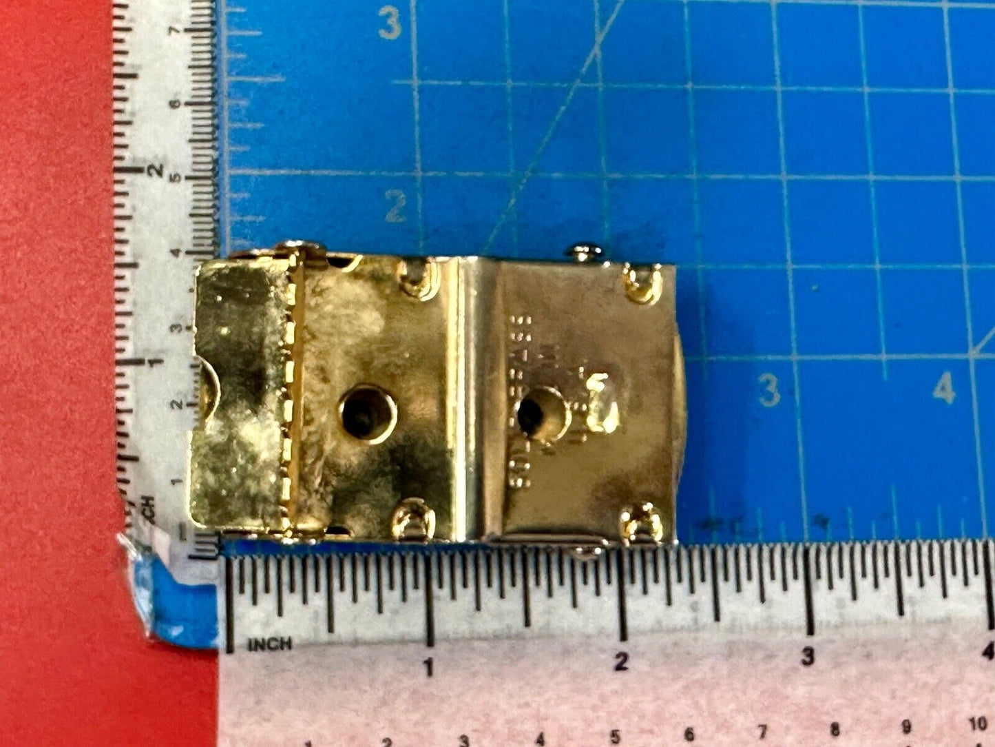USS Gettysburg CG-64 Ticonderoga-class battleship solid brass belt buckle
