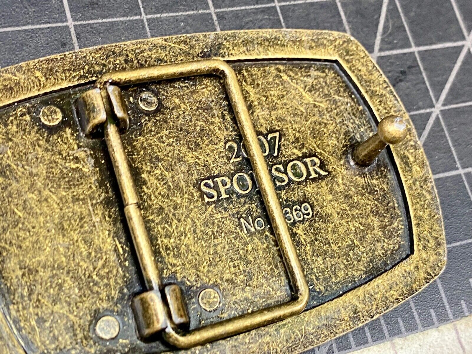 American Veteran, Disabled For Life Memorial Commemorative Belt Buckle 