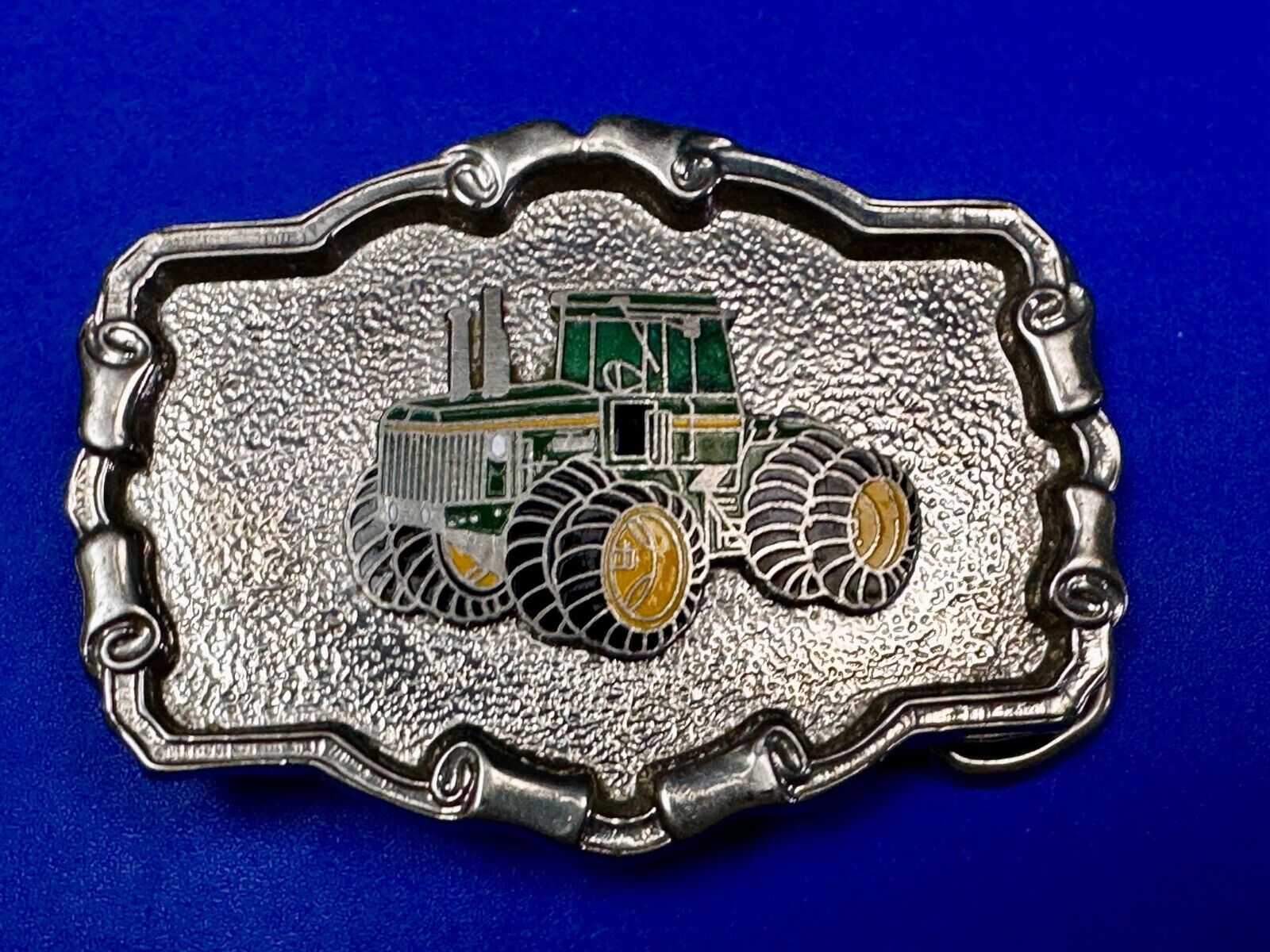 Tractor Agricultural Farm Equipment Arroyo Grande Farmers Vintage W Belt Buckle