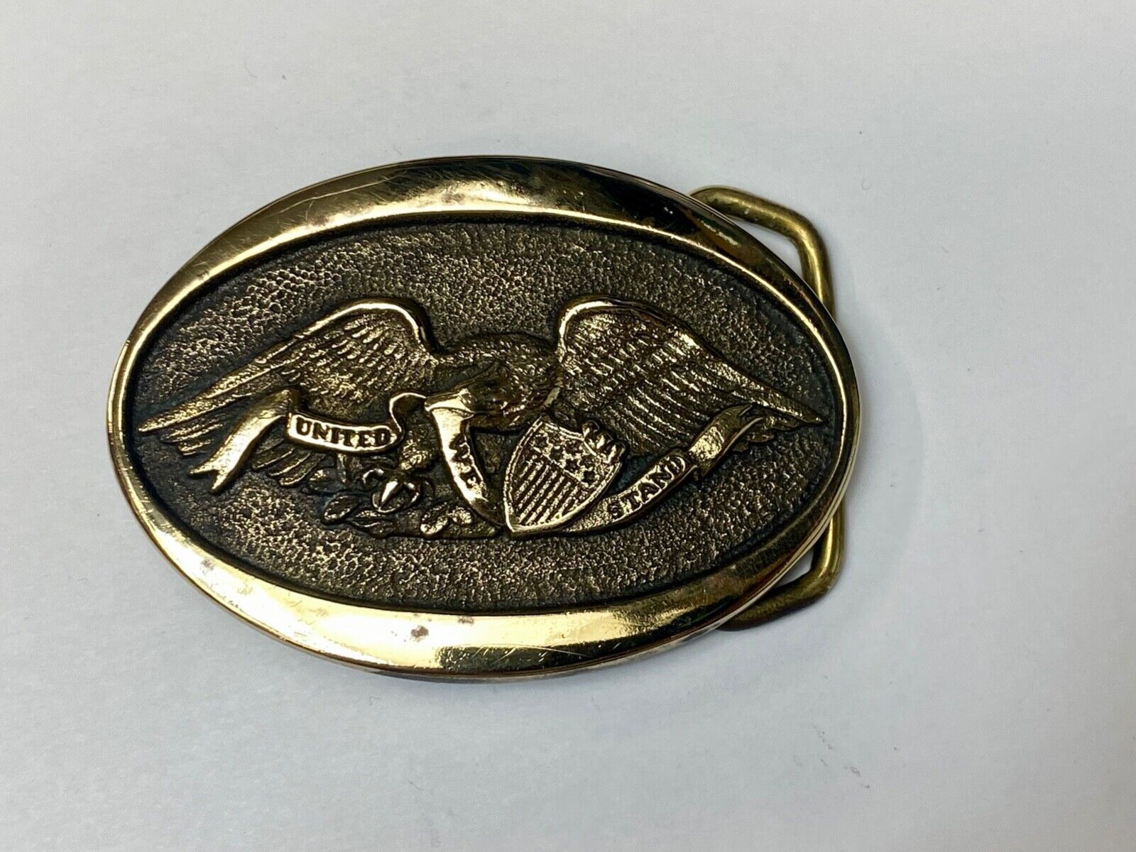 American Eagle Vintage 1976 Heritage Mint LTD United We Stand belt buckle