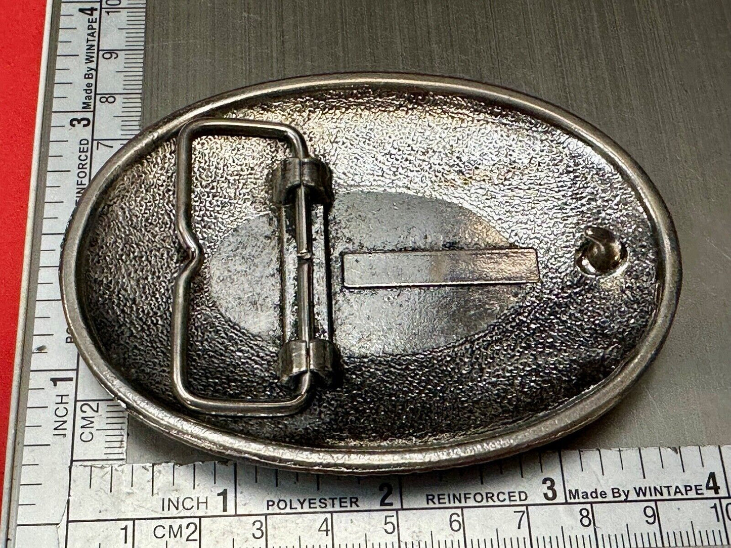 Agricultural Hall of Fame Kansas City western round centerpiece Belt Buckle