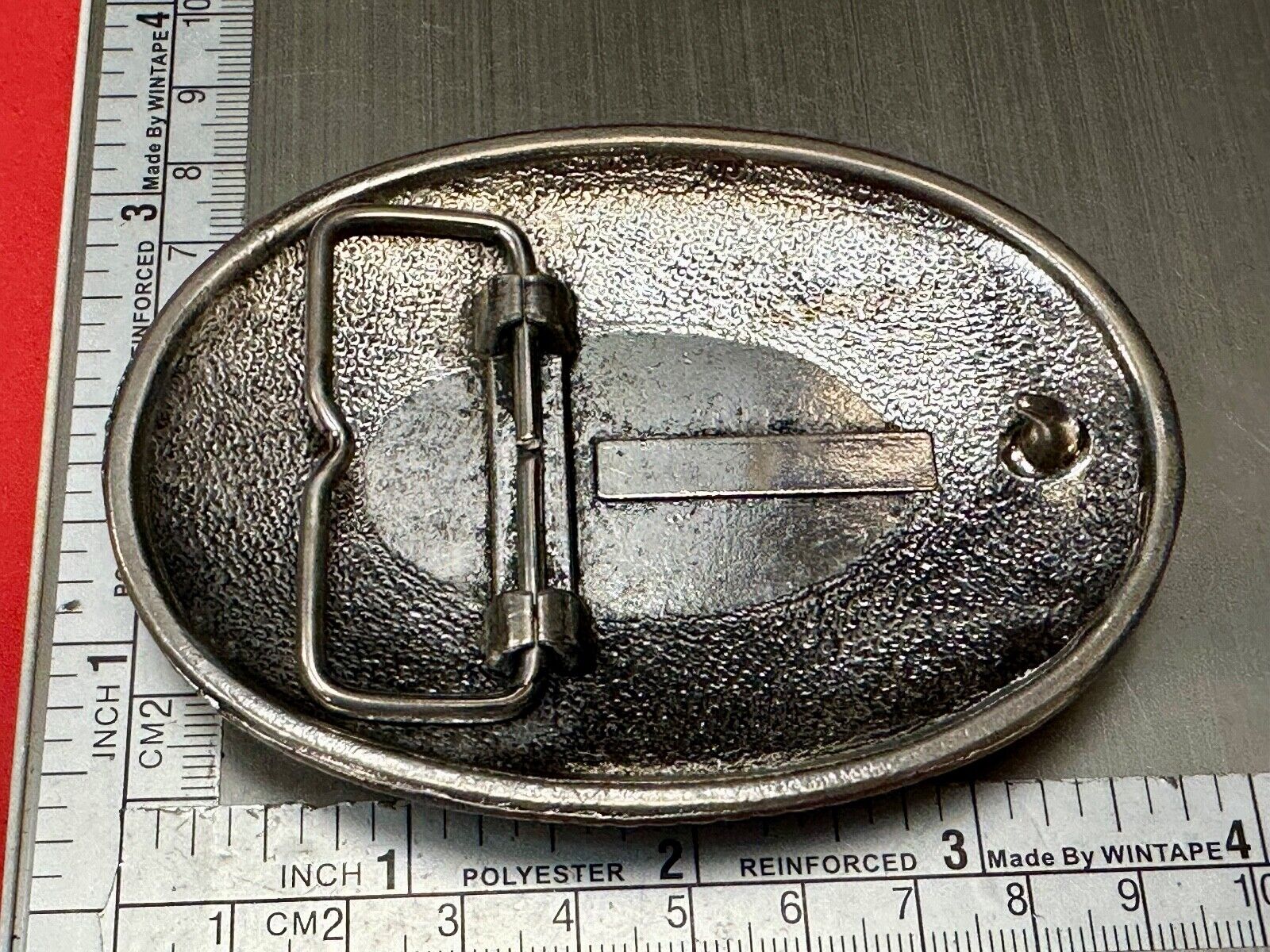 Agricultural Hall of Fame Kansas City western round centerpiece Belt Buckle