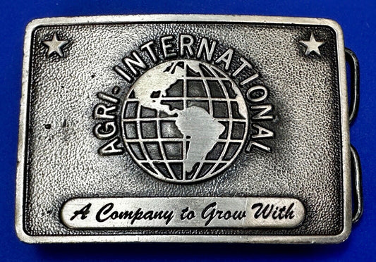 Agri International Inc Omaha NE A comma my to grow with Bergamot Belt Buckle