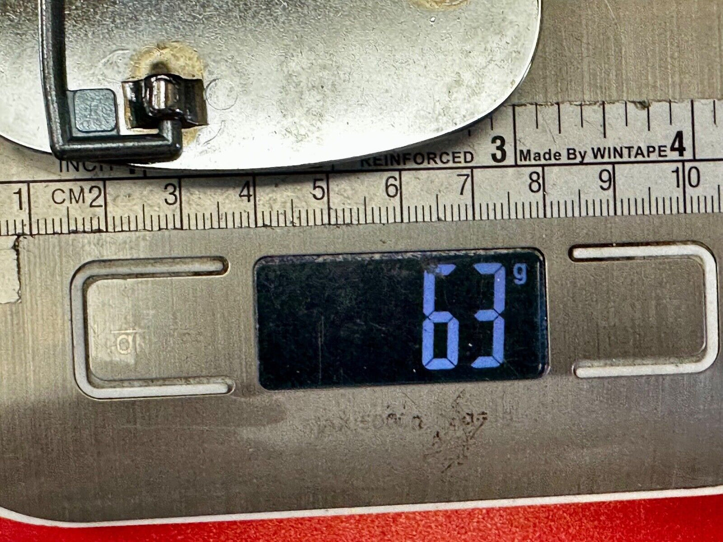 30 x 40 mm Silver Tone Horizontal Belt Buckle for your Cabochon Gem Stone