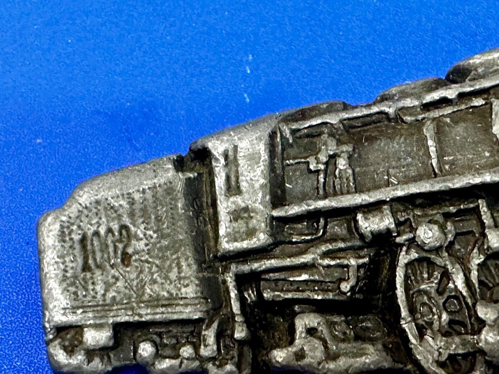 1002 RR Steam Engine Train Rail Road collectable  1978 Bergamot Belt Buckle