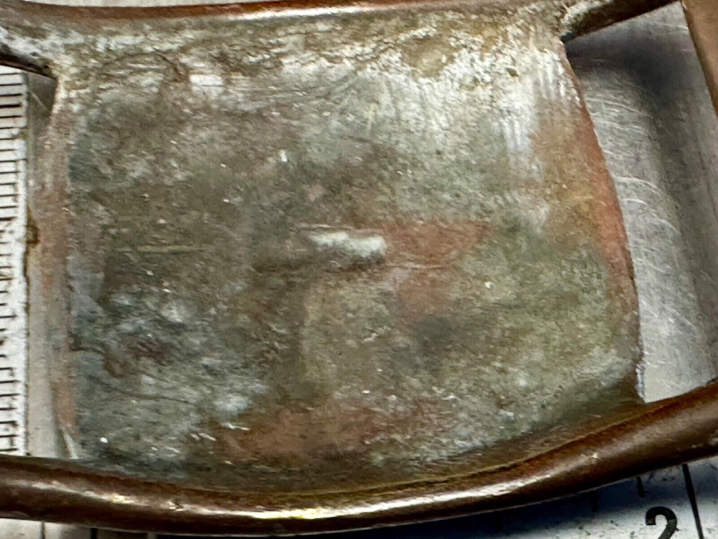 unknown to me! vintage belt scarf slide buckle
