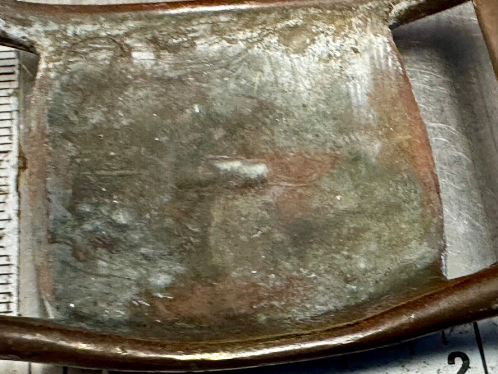 unknown to me! vintage belt scarf slide buckle