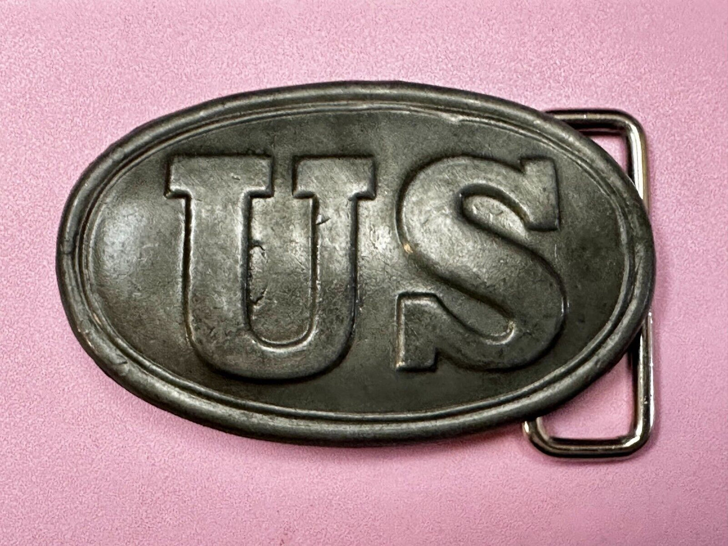 US Civil War Infantry Soldiers U.S. Union Army Soldiers Belt Buckle by Ventura