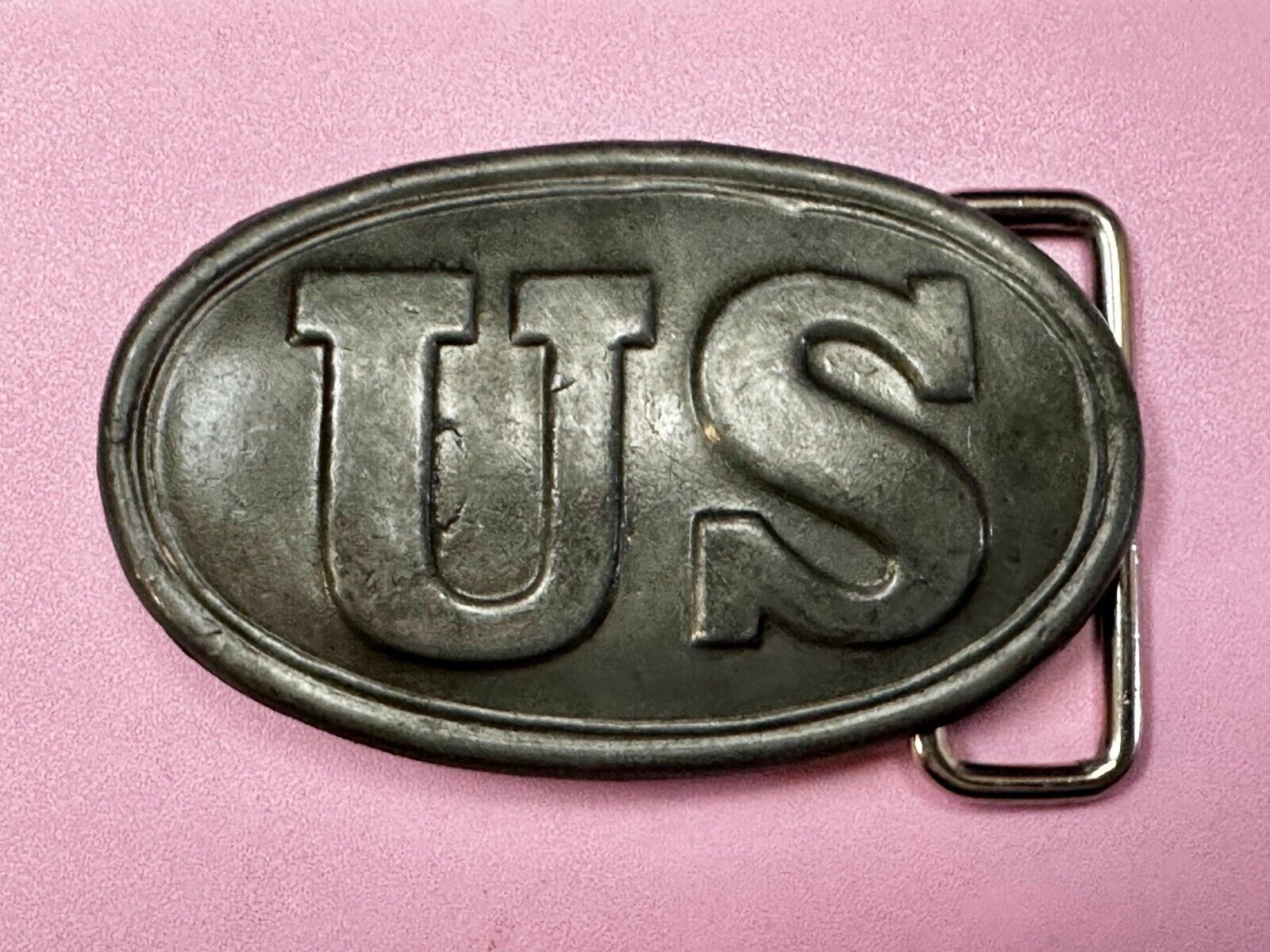 US Civil War Infantry Soldiers U.S. Union Army Soldiers Belt Buckle by Ventura