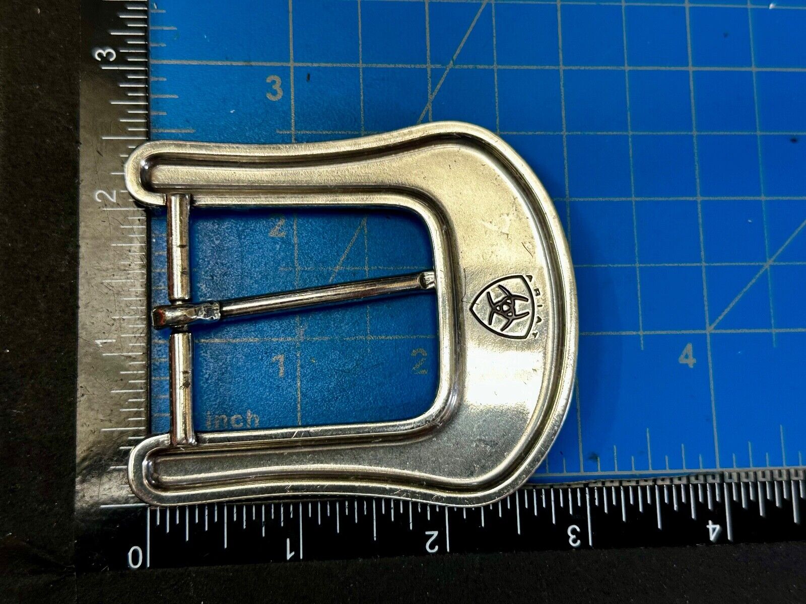 Ariat - Western flower swirl design ranger style replacement belt buckle