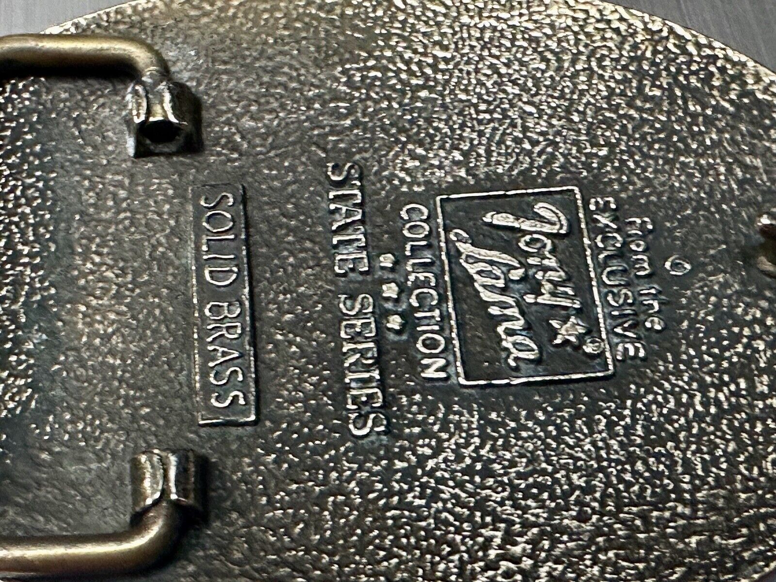 The Great State of Texas, Lone Star - Tony Lama Collection western belt buckle