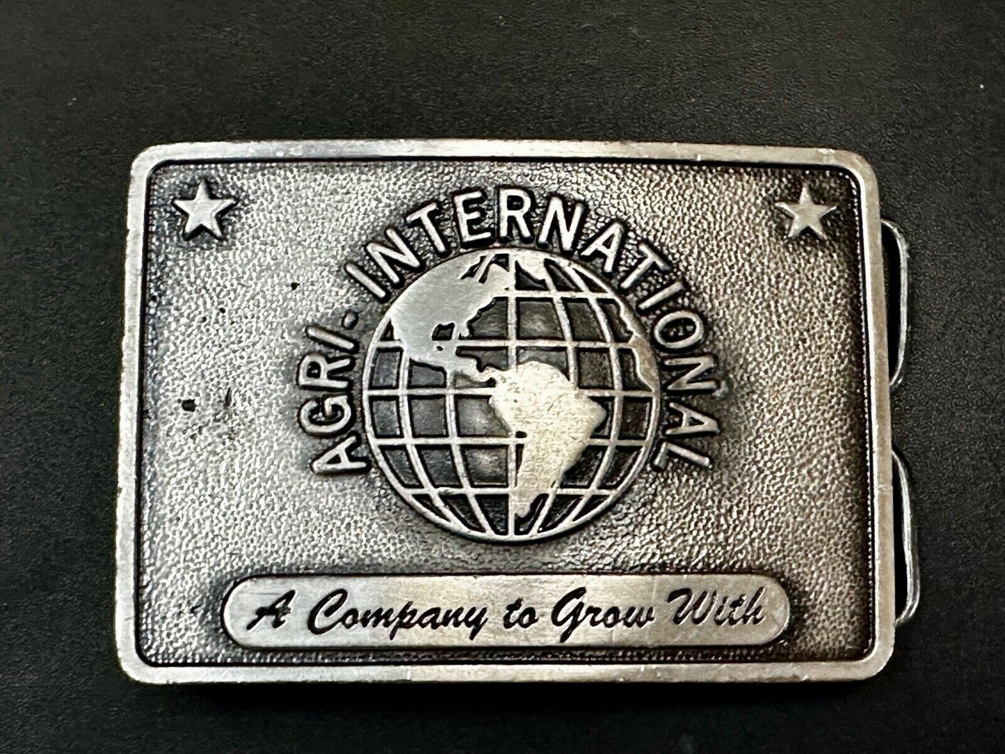 Agri International Inc Omaha NE A comma my to grow with Bergamot Belt Buckle