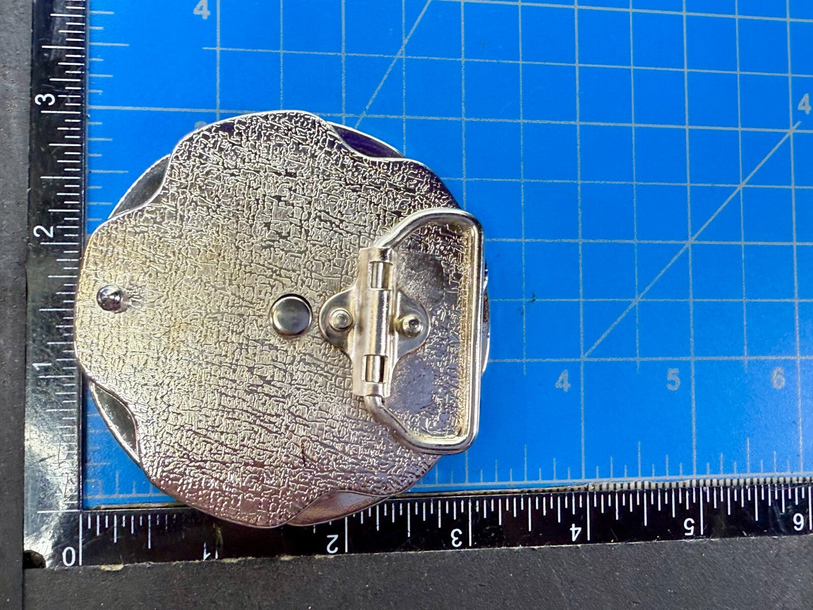 3RDRAIL Magnum 44 Revolver Gun Shell Bullet Moving Collectors Belt Buckle