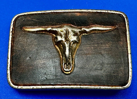 Texas Longhorn Vintage western Belt Buckle by BED STU Buckles  Gotta Have em.