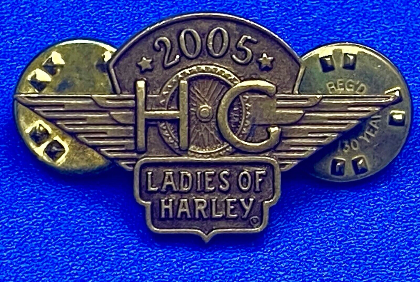 2005 Ladies HOG Harley Davidson Owners Group Motorcycles Pin
