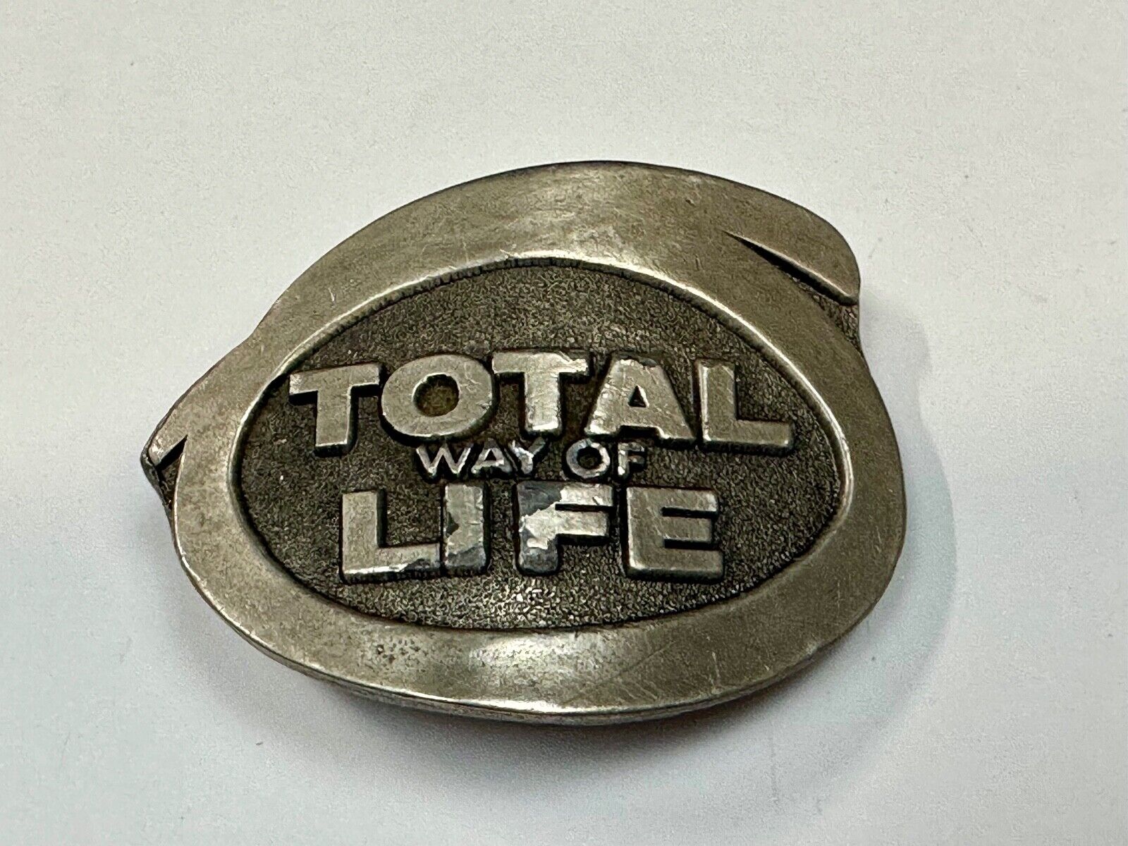 Total Way of Life Lewis Buckles Belt Buckle Midway Independent Life 1976