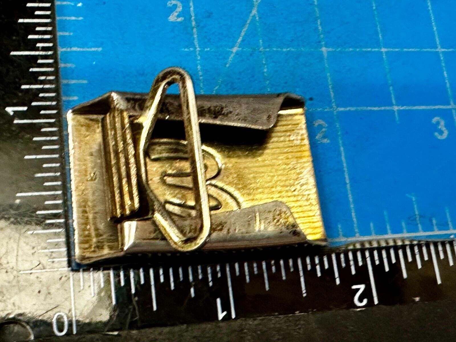 Antique Letter Monogram Initial E Art Deco Style Belt Buckle