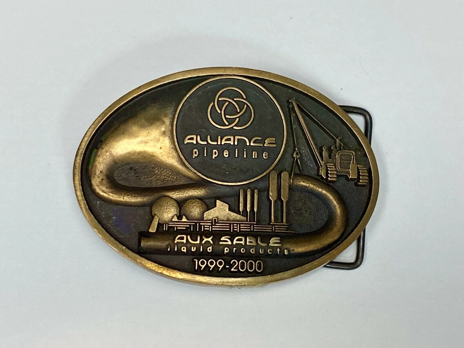 Alliance Pipeline Aux Sable Liquid Products Oil Ngl Extraction Belt Buckle