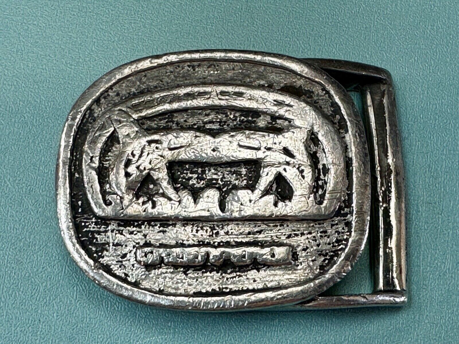 vintage Craft or Restore Project belt buckle