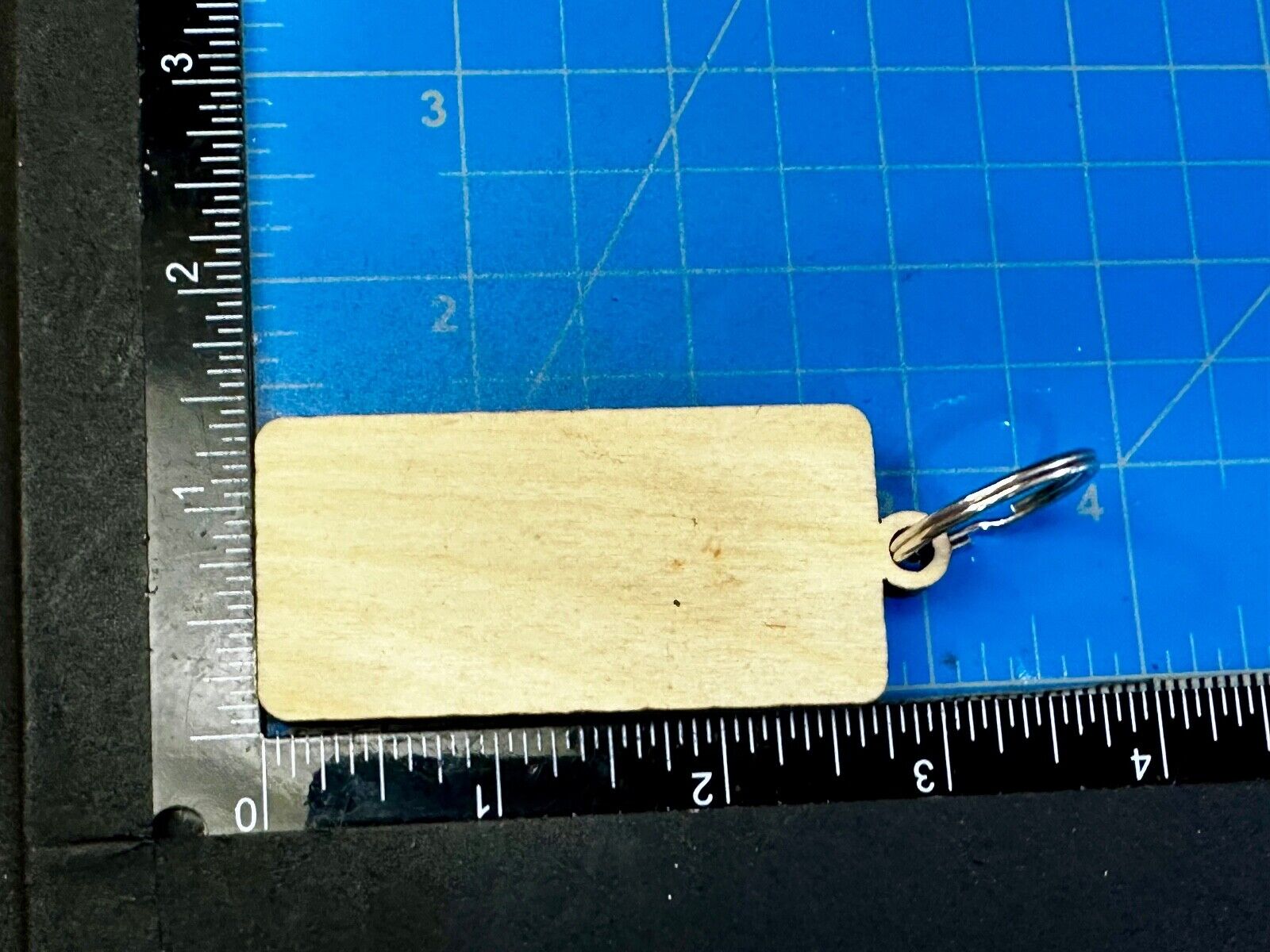 The Upside Down Promo Wood Keychain - Key Ring Chain