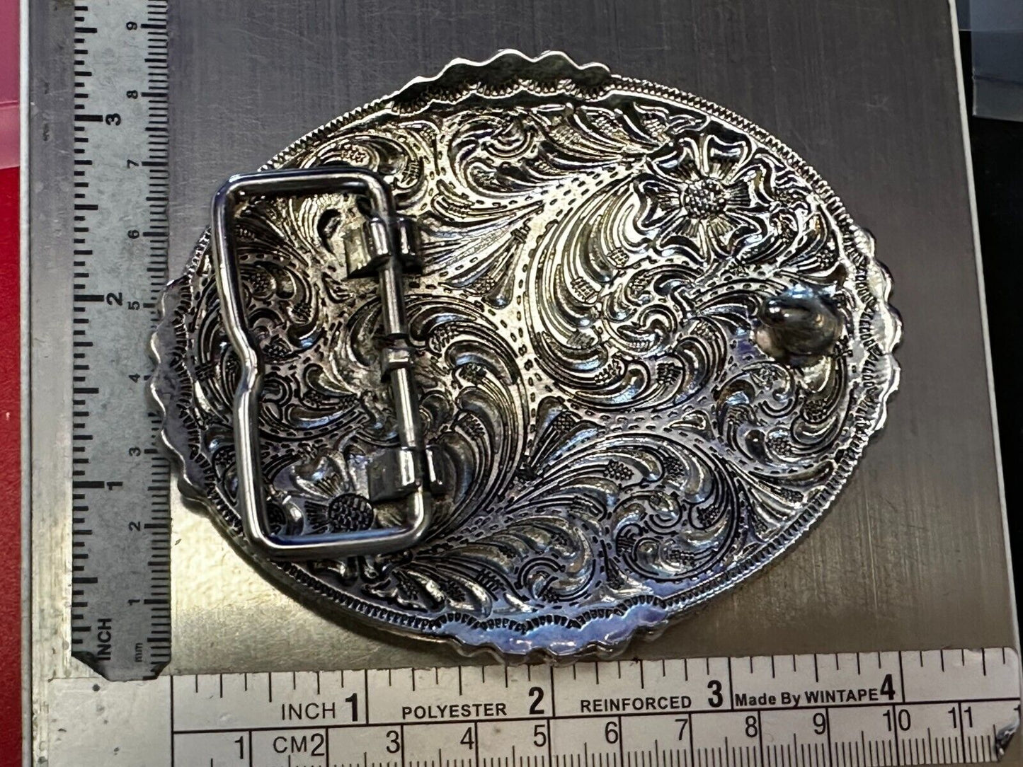 American Bald Eagle - Coming At Ya - Unique Western Two Tone Belt Buckle