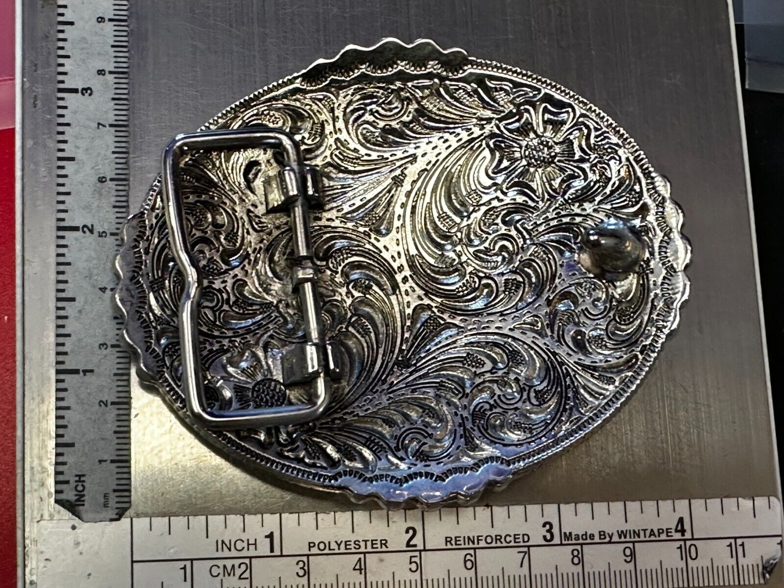 American Bald Eagle - Coming At Ya - Unique Western Two Tone Belt Buckle