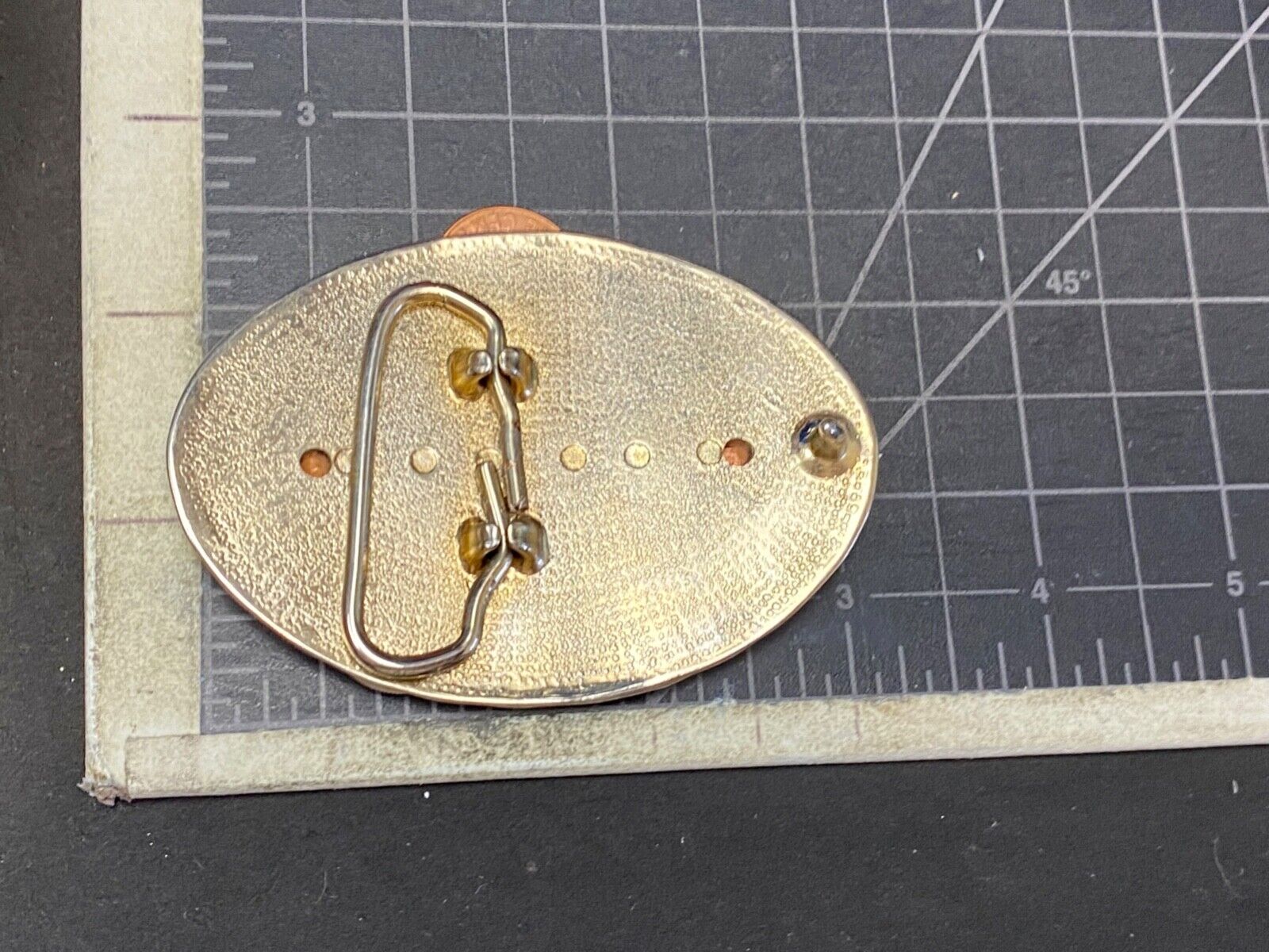 Artisan Usa Coin Collectors Cluster On Western Vintage Belt Buckle