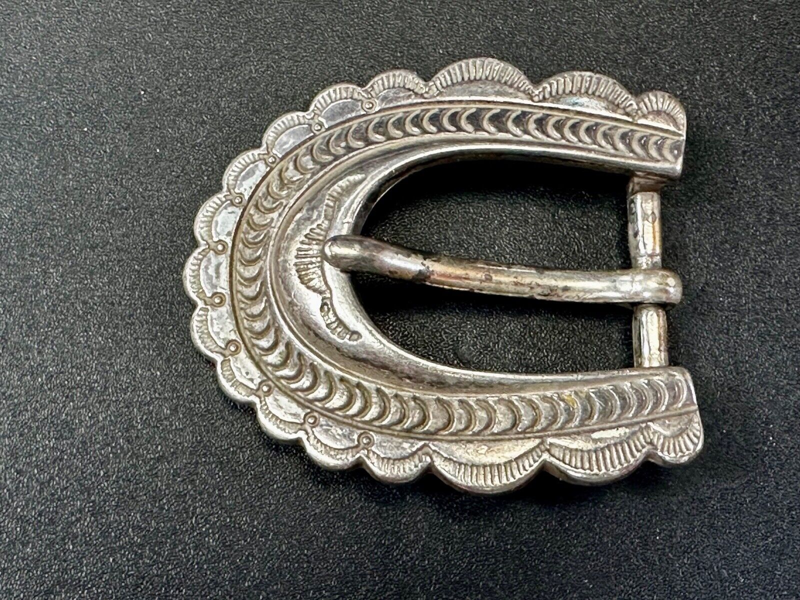 Unique Raised Dimensional Vintage Replacement Ornate Belt Buckle