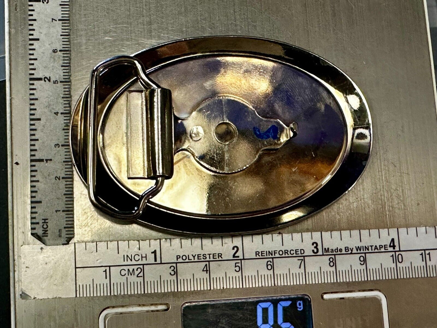 Veterans Of Foreign Wars Of The United States America Life Member Belt Buckle