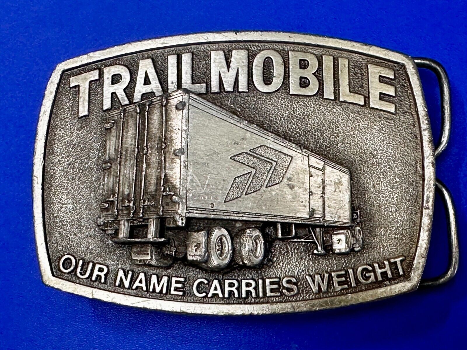 Trailmobile Our Name Carries Weight Semi Truck Long Haulers Trucker Belt Buckle