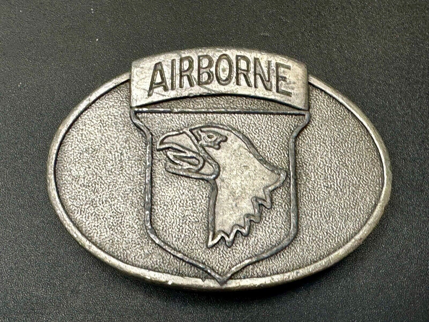 101st Airborne Division US Army Vintage Belt Buckle Appaloosa Trading Co P-133