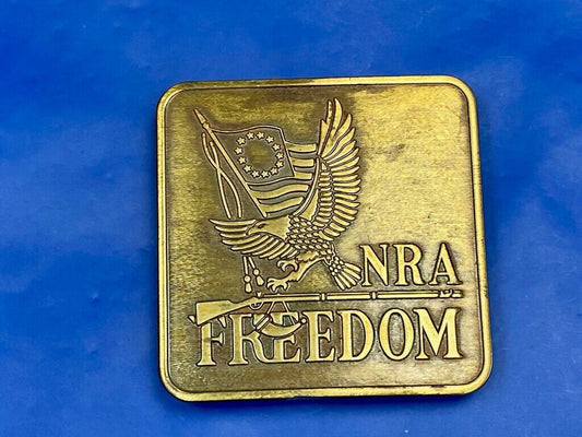 Bicentennial - Firearms Freedom Institute Nra Usa Gun Collectors Belt Buckle