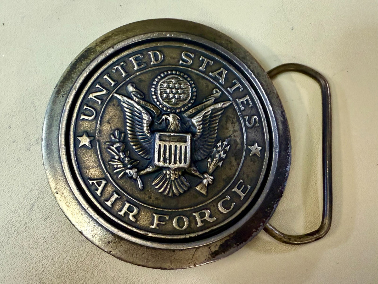 United States Air Force Vintage 1977 Limited Edition Great American Belt Buckle