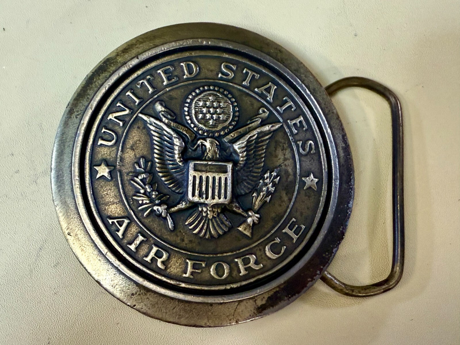 United States Air Force Vintage 1977 Limited Edition Great American Belt Buckle