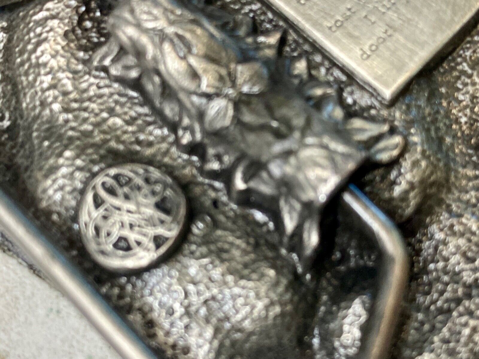 The Flame of Freedom - Statue of Liberty commemorative 1985 bergamot belt buckle