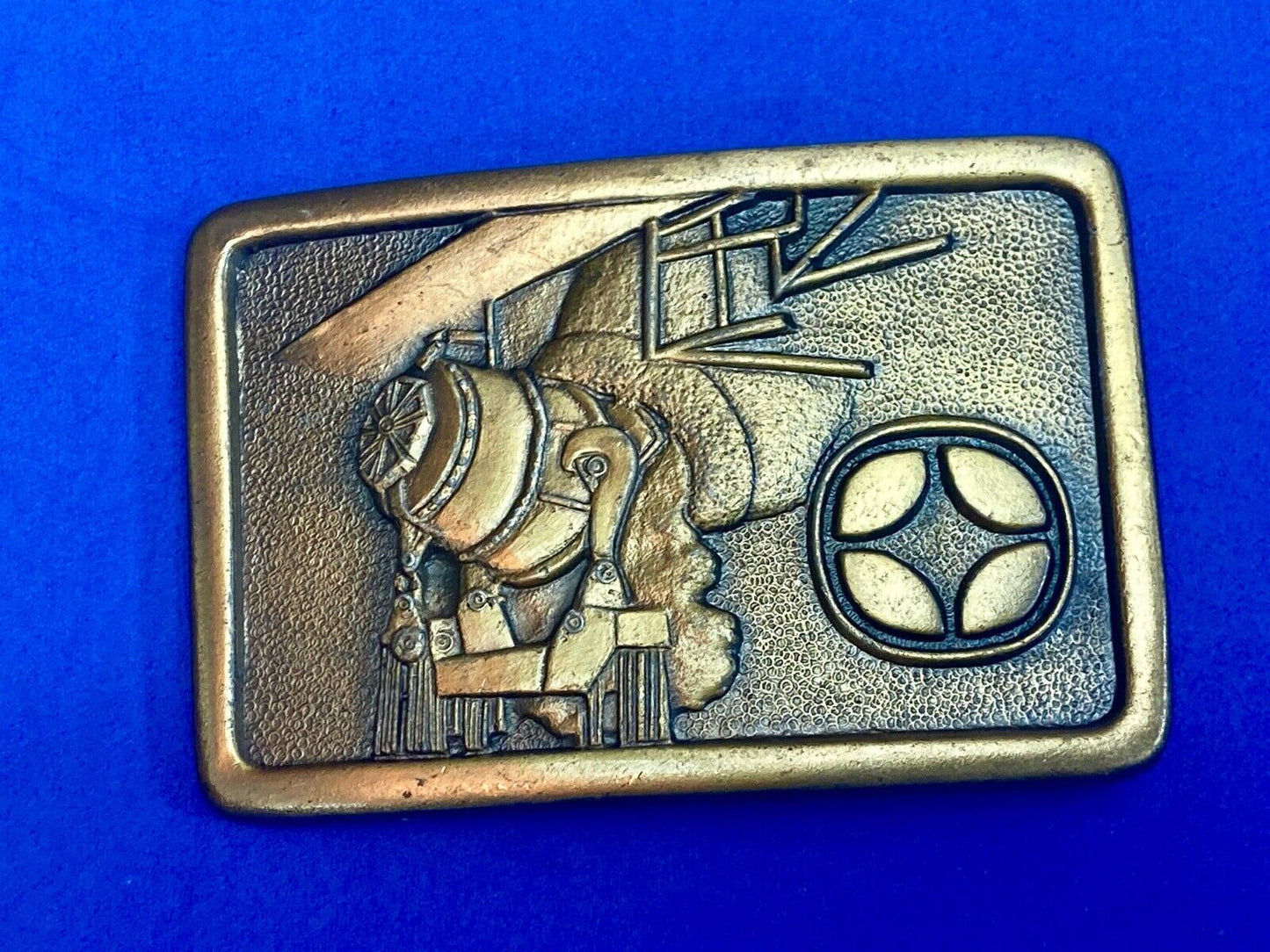 Vintage Mining Equipment - Inland Topps Diner  Semco Belt Buckle 