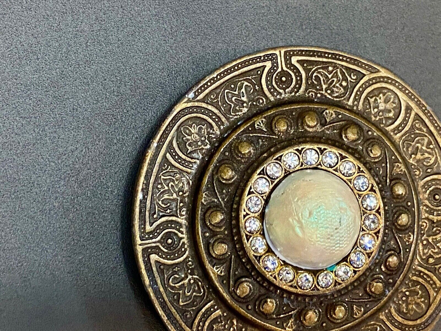 Very Rare!    VIntage RIBEL, Made in Italy belt buckle 