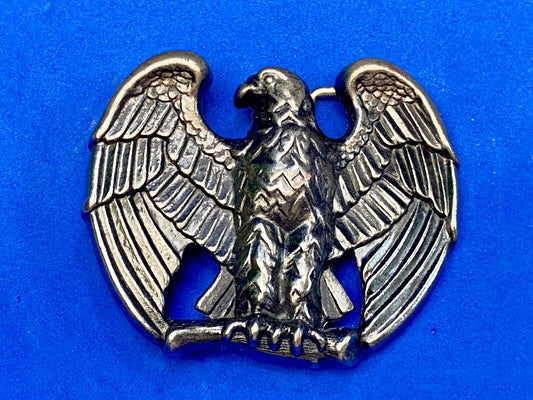 Avon American Eagle Belt Buckle Vintage  Majestic Animal Silver Tone Retro 80s