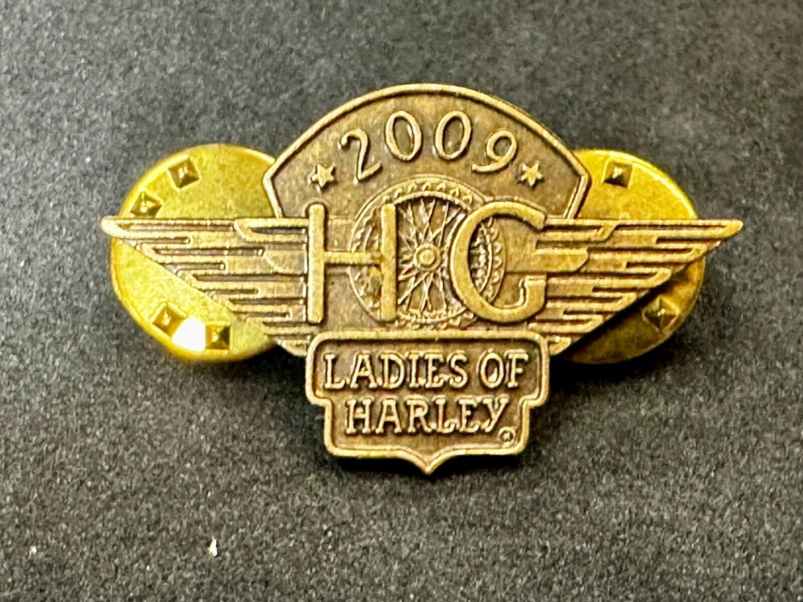 2009 Ladies of Harley Davidson Owners Group HOG Pin for Jacket or Vest