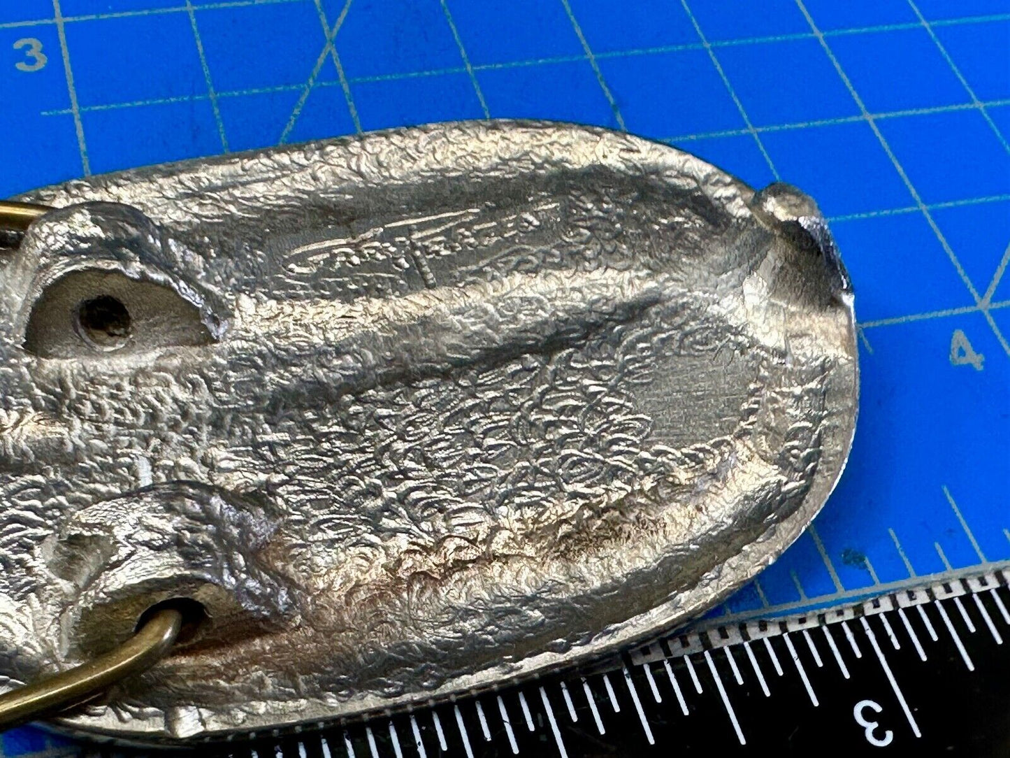 Utah Railway Co Vtg Train Railroad 85 Years - Gary Prazen Sculpture Belt Buckle
