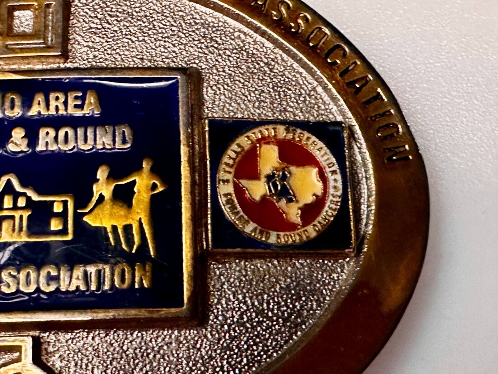 Belt Buckle square-dance