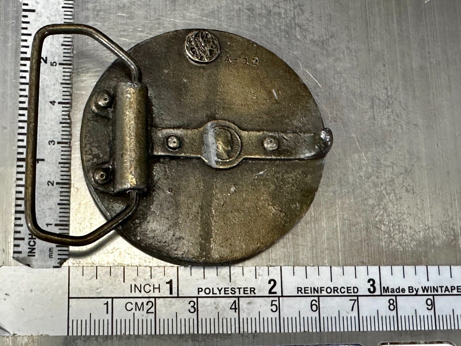 American Watchmakers Watch Parts Steampunk Gears Clock Round Belt Buckle
