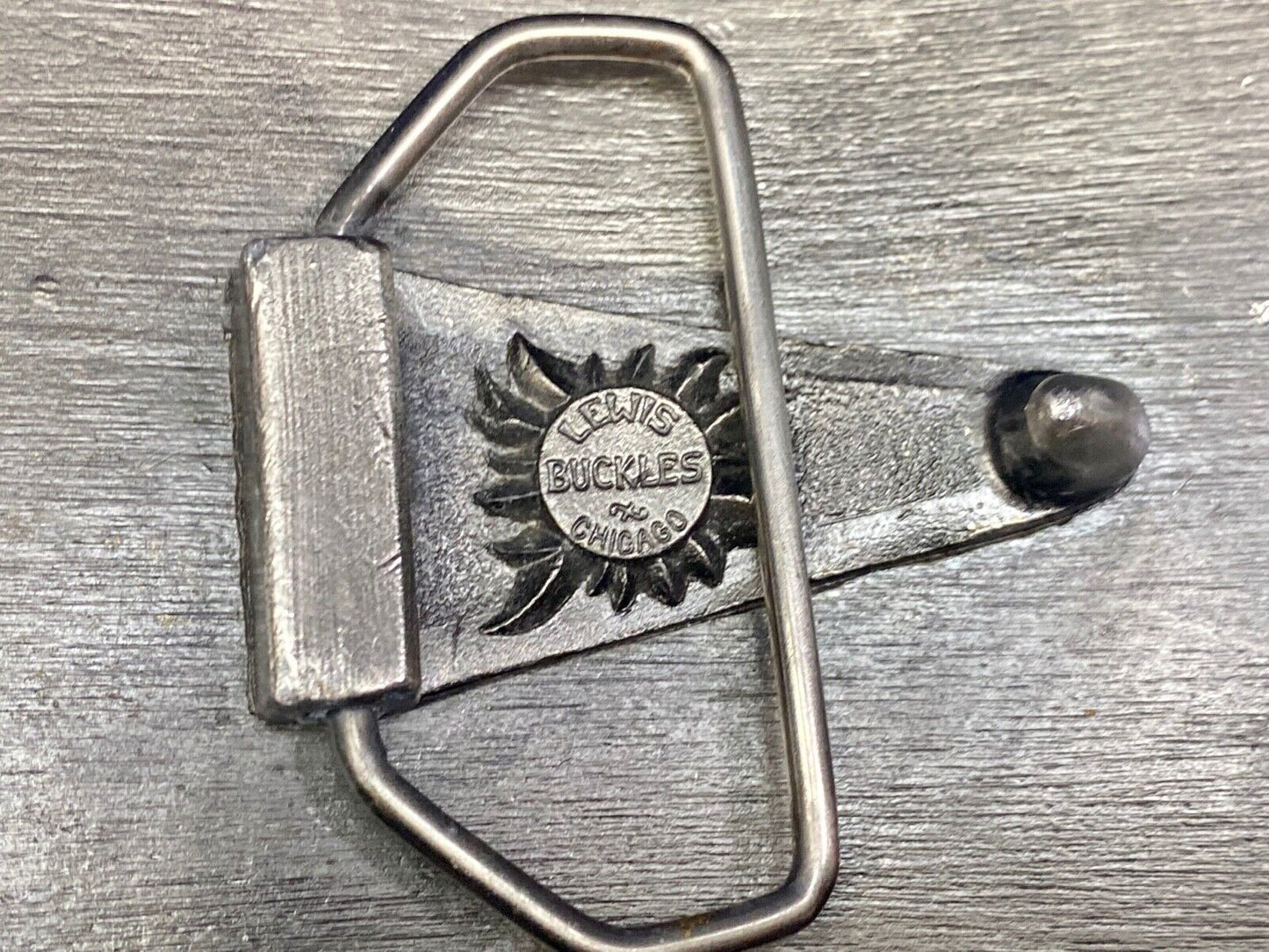 Vintage Jeno's Pizza Rolls Belt Buckle Junk Food Lewis Frozen Dorm Jenos 